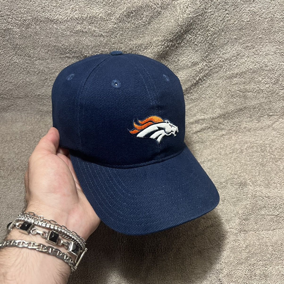 NFL × Nike × Vintage Vintage 90s Nike Denver Broncos SnapBack Hat Logo Swoosh Size ONE SIZE - 2 Thumbnail