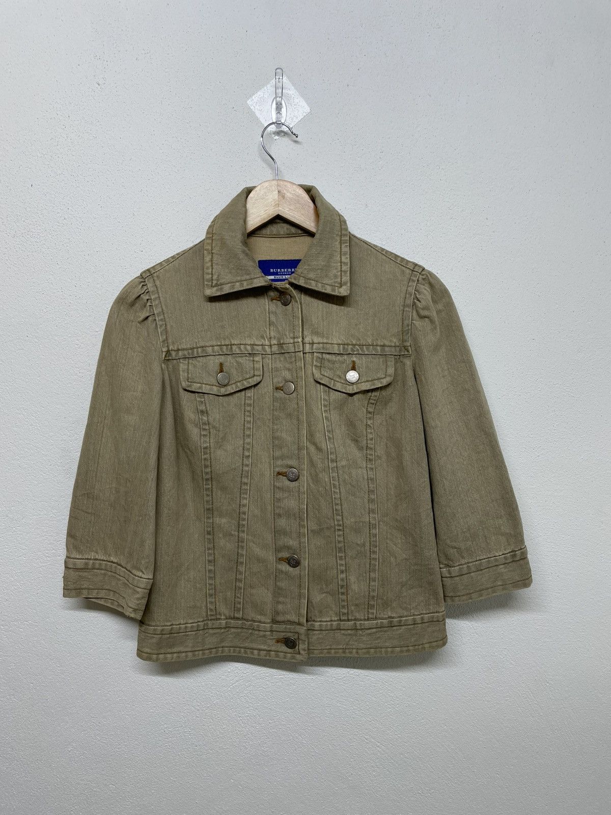 Burberry Vintage Burberry Denim Jacket Size S / US 4 / IT 40 - 1 Thumbnail