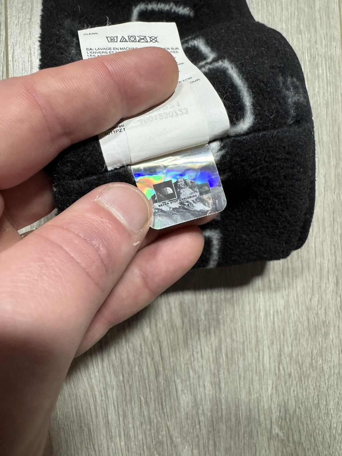 Supreme × The North Face 2021 Supreme x The North Face Tech Headband 'Black' Size ONE SIZE - 7 Thumbnail