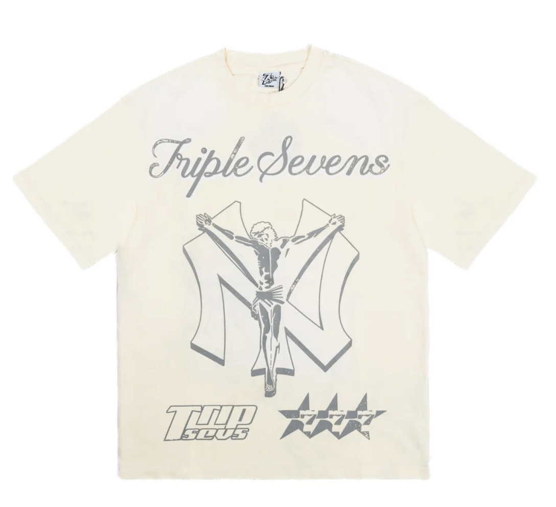 Designer Triple Sevens NY SAVIOR TEE Size US S / EU 44-46 / 1 - 1 Thumbnail