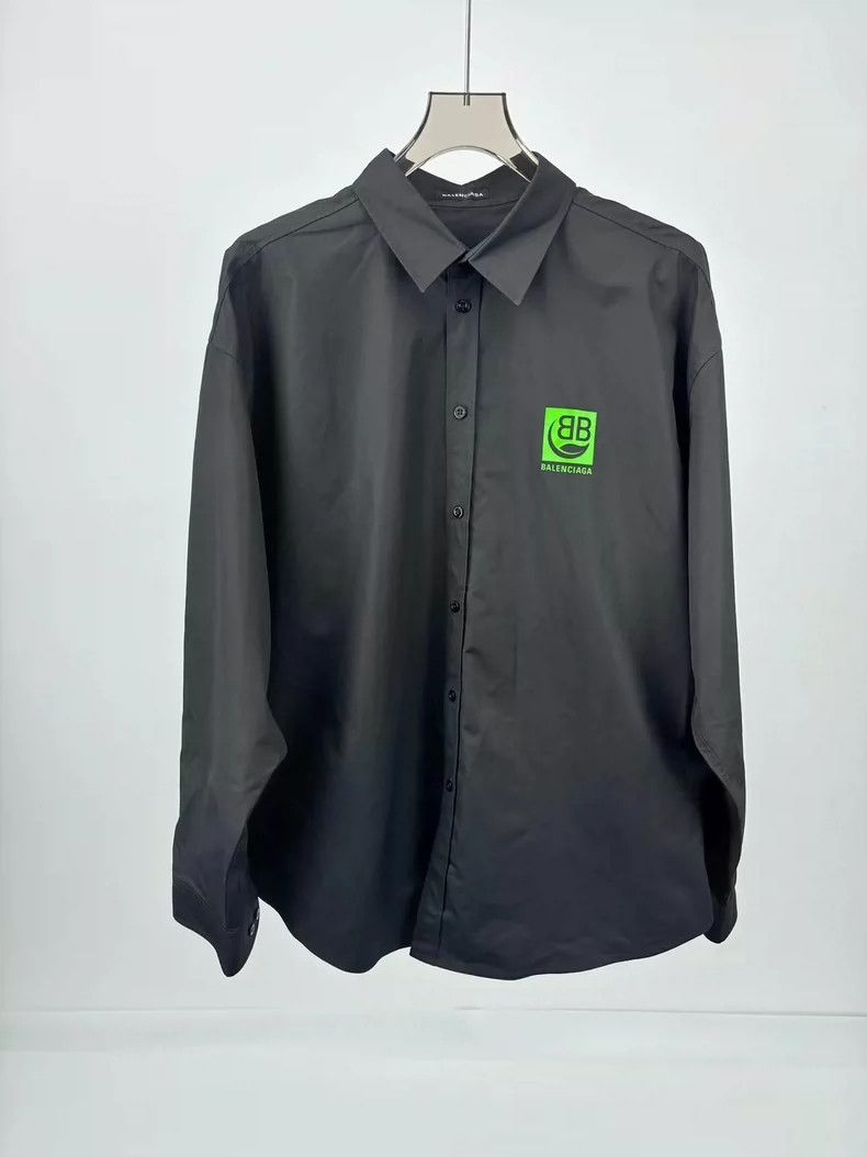 Balenciaga Balenciaga size 38 Eco-Friendly Printed Logo Long Sleeve S Size S / US 4 / IT 40 - 1 Thumbnail