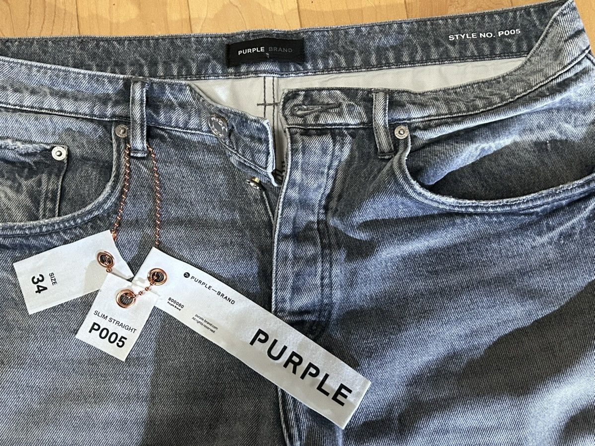 Purple Brand Purple Brand Jeans Style No. P005 Size US 34 / EU 50 - 3 Thumbnail