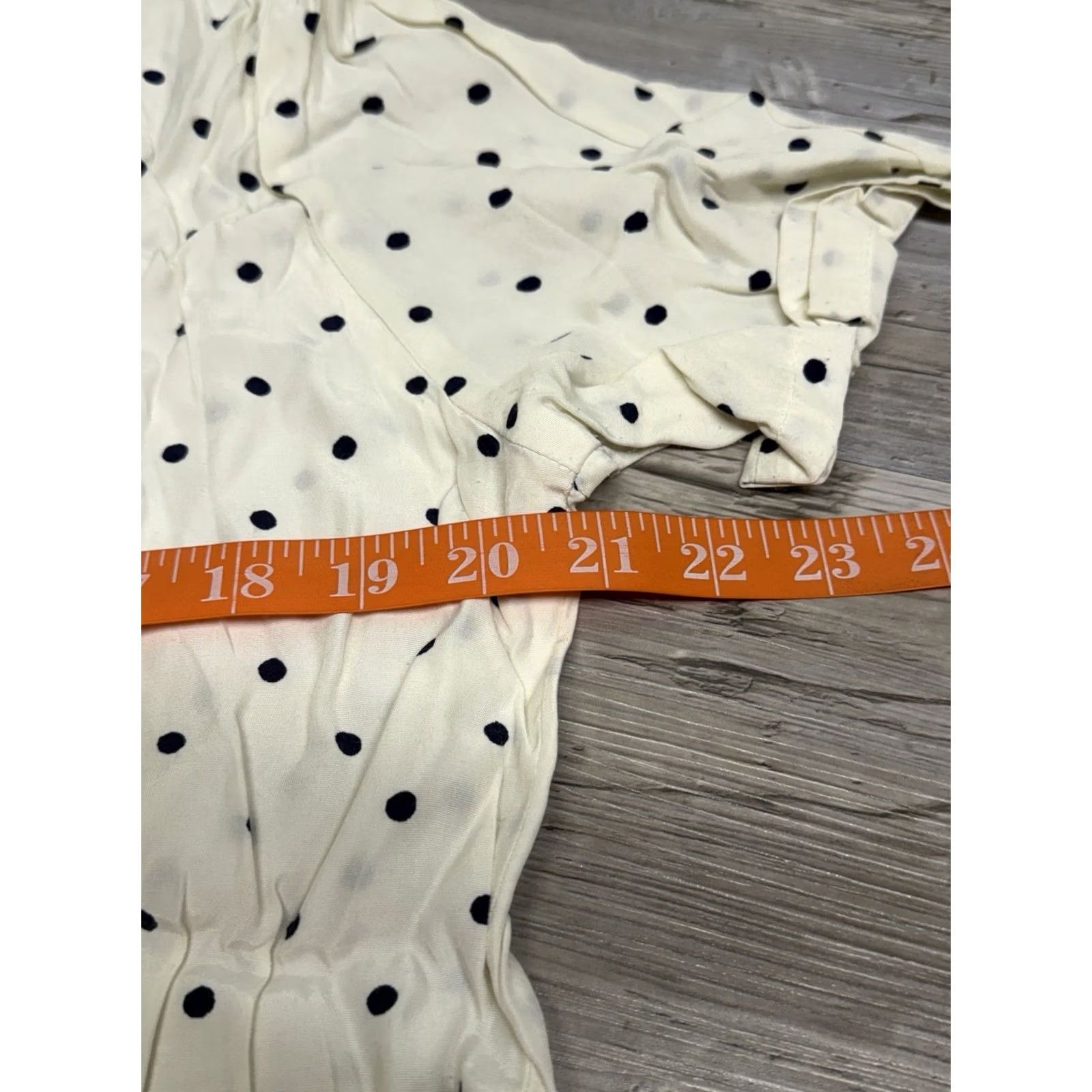 Vintage Vintage Fritzi California Blouse Shirt Polka Dot 70s White L Womens Pocket Tee Size L / US 10 / IT 46 - 7 Thumbnail