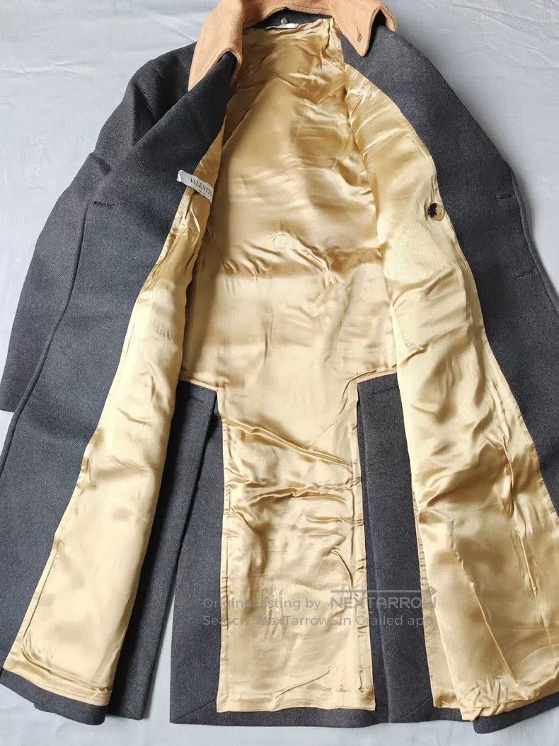 Valentino Valentino Wool double-breasted coat coat Size S / US 4 / IT 40 - 5 Thumbnail