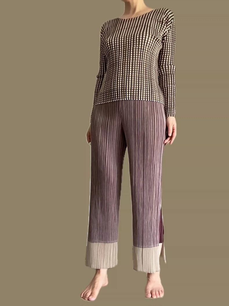 Issey Miyake Issey Miyake PP Double Layered Trousers - dmc Size US 34 / EU 50 - 1 Thumbnail
