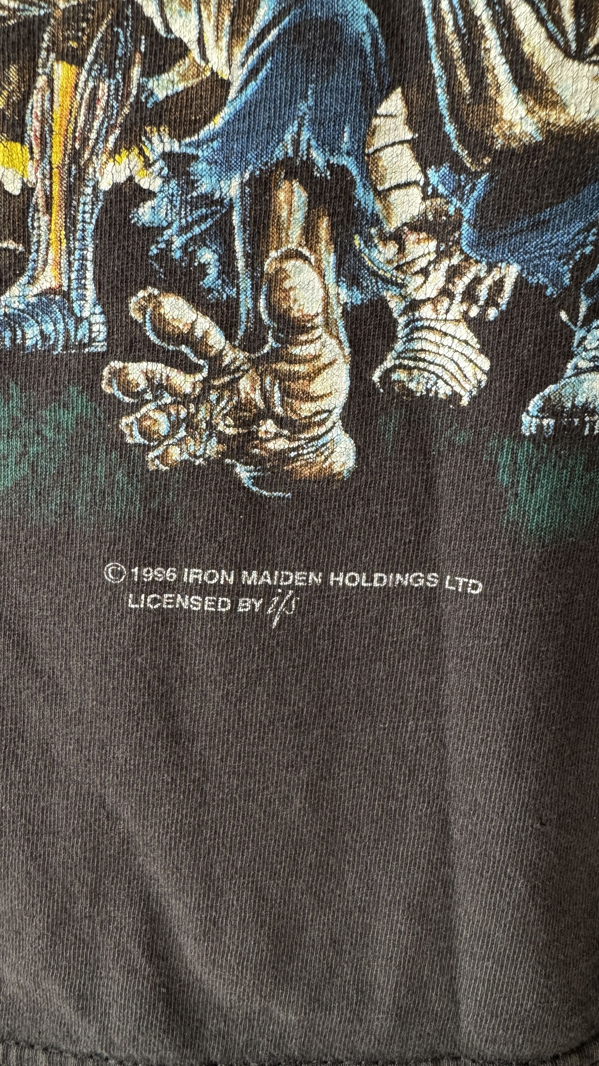 Iron Maiden VINTAGE 1996 IRON MAIDEN 'BEST OF THE BEAST' T SHIRT Size US L / EU 52-54 / 3 - 3 Thumbnail