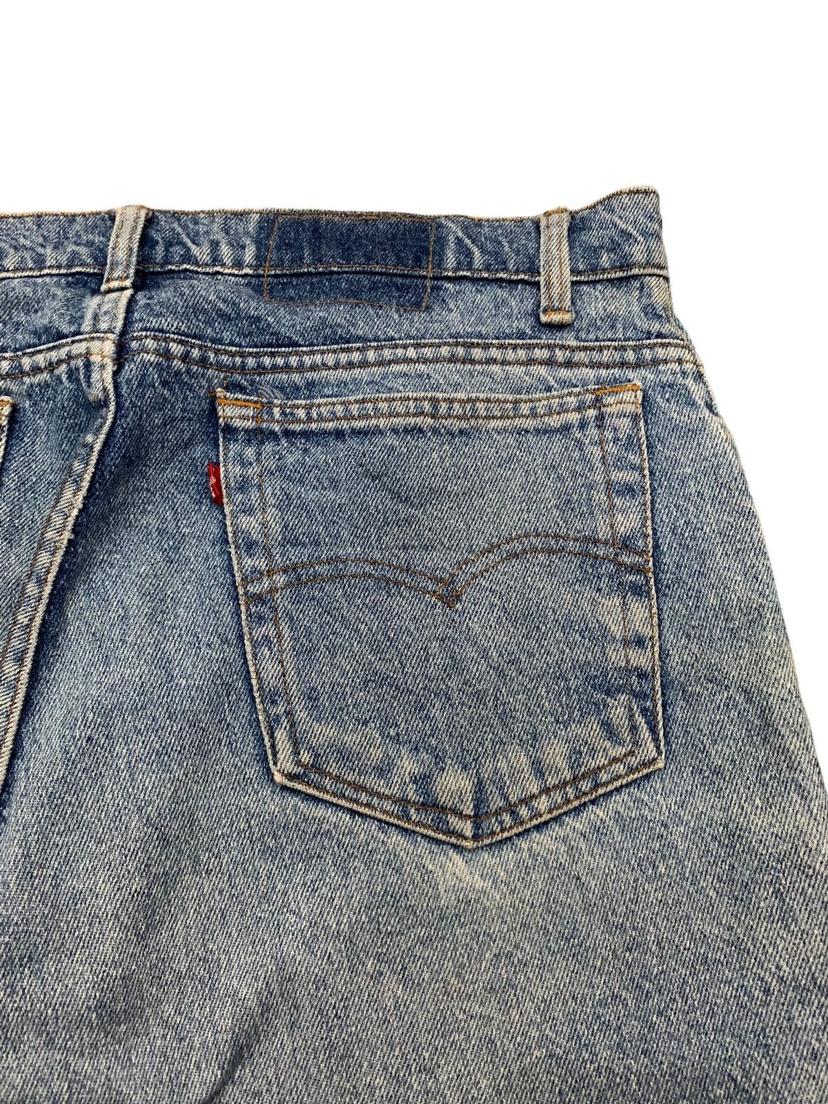 Levi's Vintage Levis USA Distressed Mudwash Denim Pants (AC8) Size US 35 - 10 Thumbnail