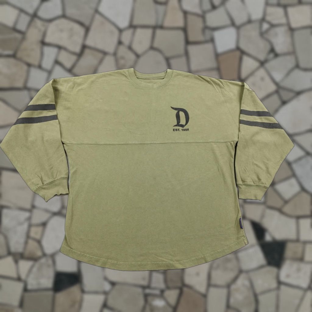 Disney VINTAGE Disney Shirt Mens Small Green Black Spirit Jersey Disneyland Resort Pullover Tee Size US S / EU 44-46 / 1 - 1 Thumbnail