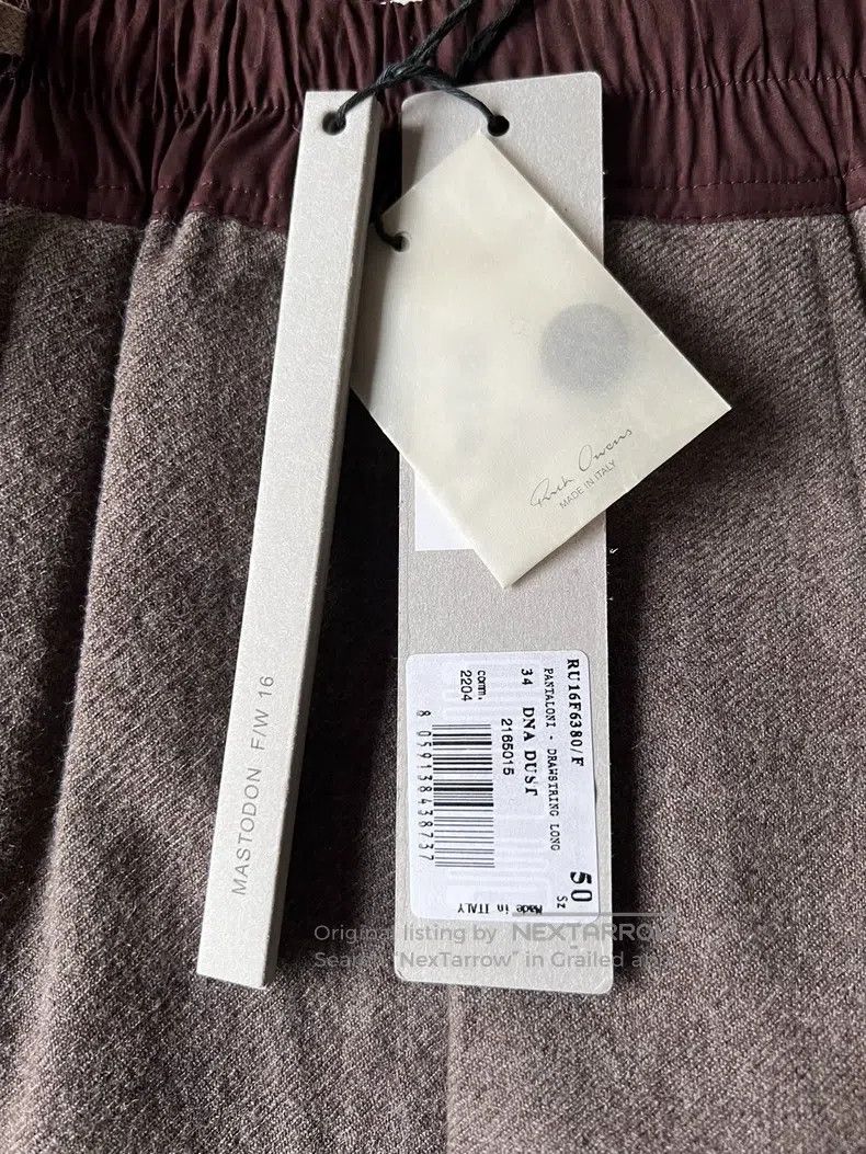 Rick Owens Rick Owens Wool trousers Size US 38 / EU 54 - 8 Thumbnail