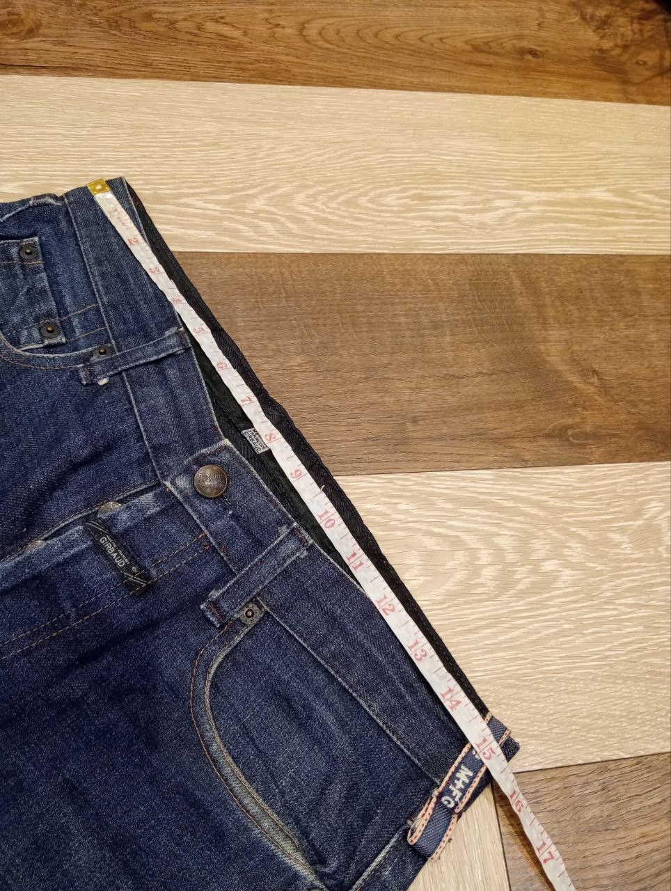 Marithe + Francois Girbaud MARITHE FRANCOIS GIRBAUD JAPAN BLUE DENIM PANTS Size US 31 - 15 Thumbnail