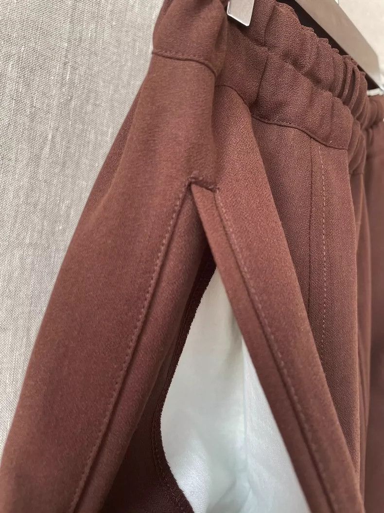 Comme des Garcons Comme des Garcons size S Brown classic harem pants Size 24" / US 00 / IT 34 - 6 Thumbnail