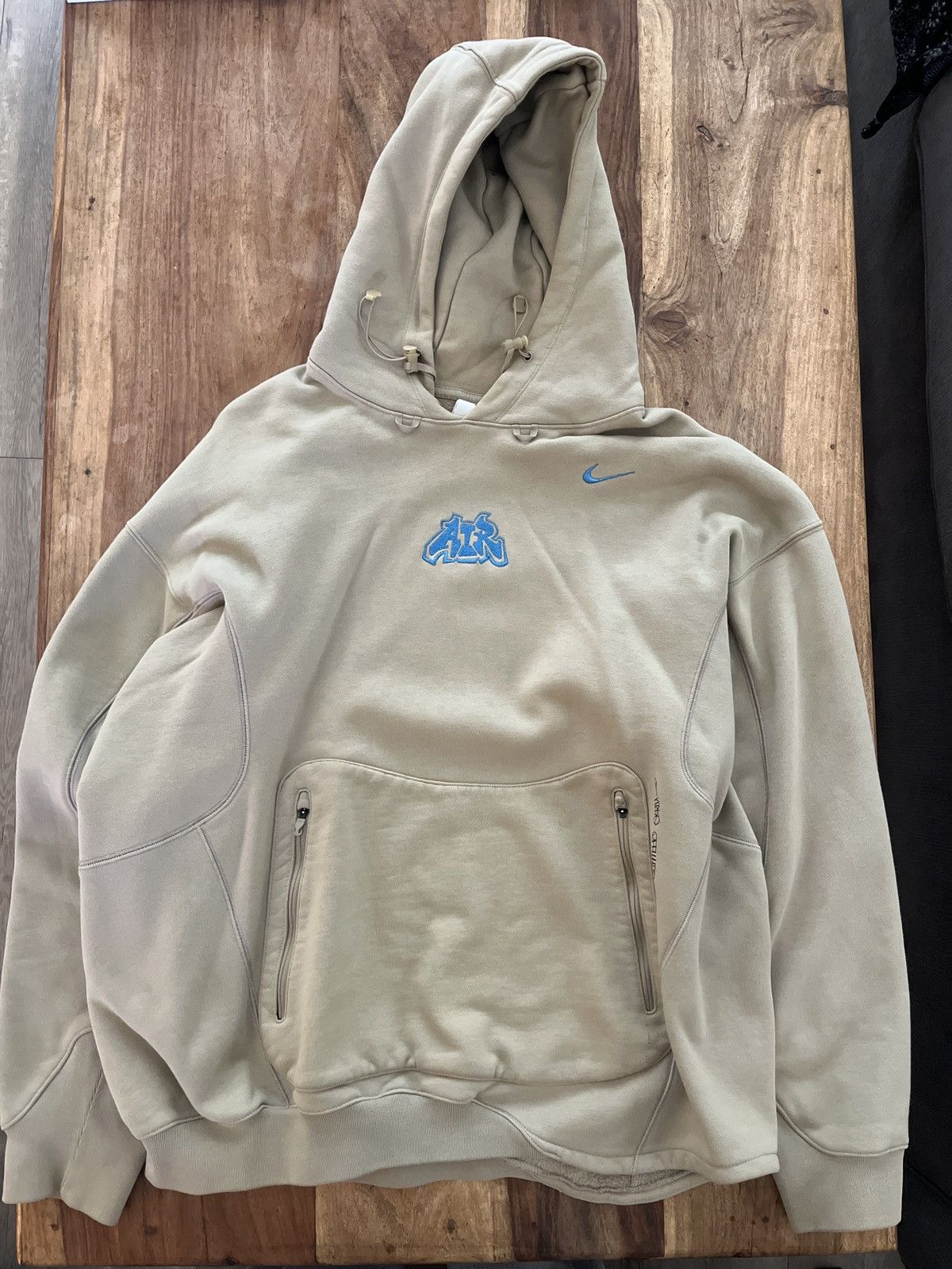 Nike × Off-White Nike Off-White Air Hoodie Size US L / EU 52-54 / 3 - 1 Thumbnail