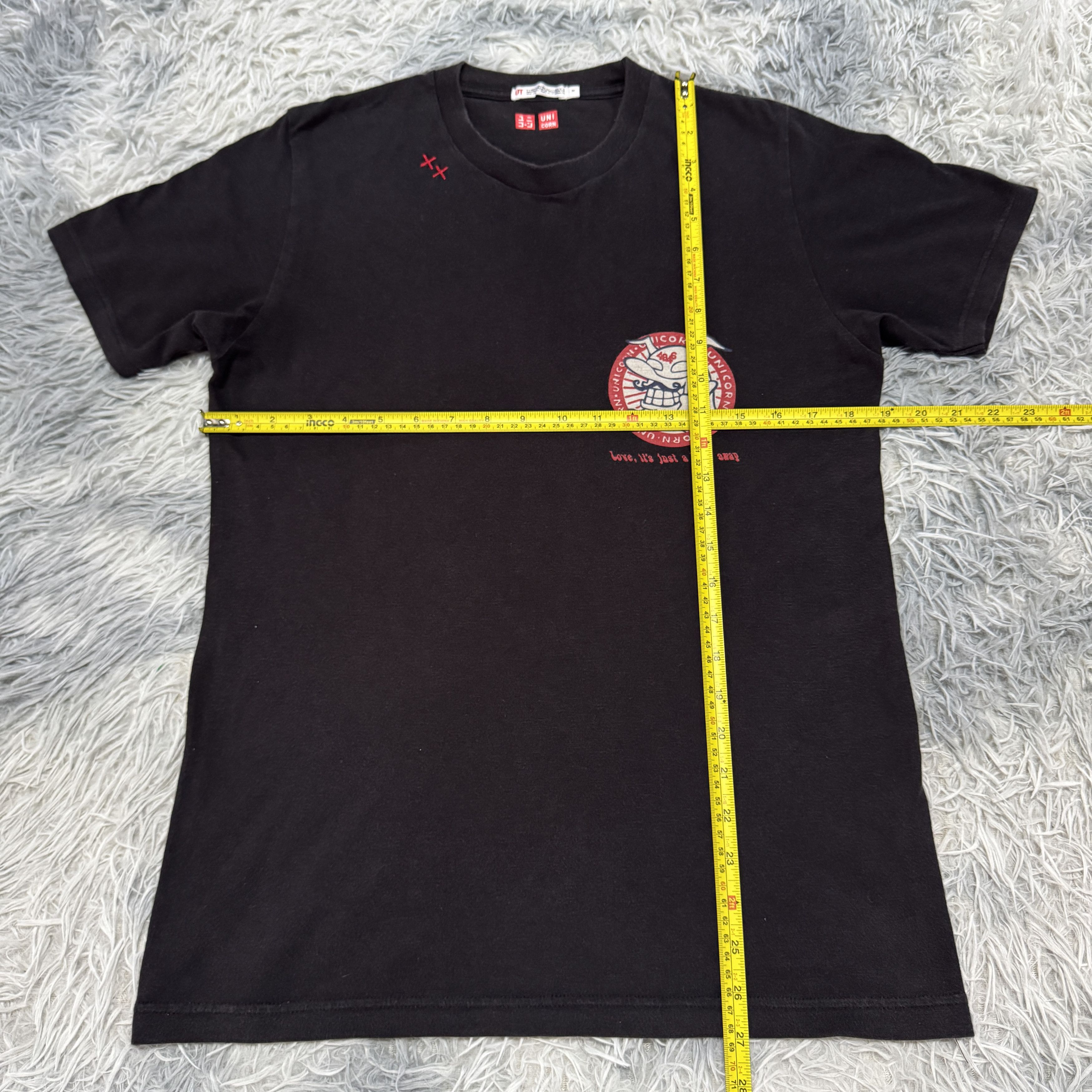 Vintage Rare Uniqlo Unicorn Tour 4946 C.S.A Sunfaded Tshirt Size US M / EU 48-50 / 2 - 5 Thumbnail