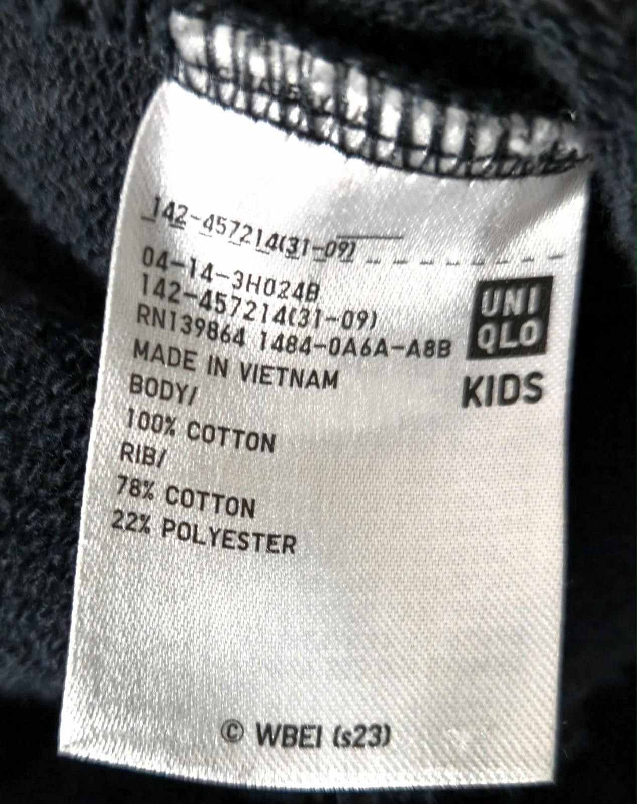 Uniqlo Uniqlo x Warner Bros Looney Tunes Black Hoodie Kids 11-12 #3 Size US XXS / EU 40 - 5 Thumbnail