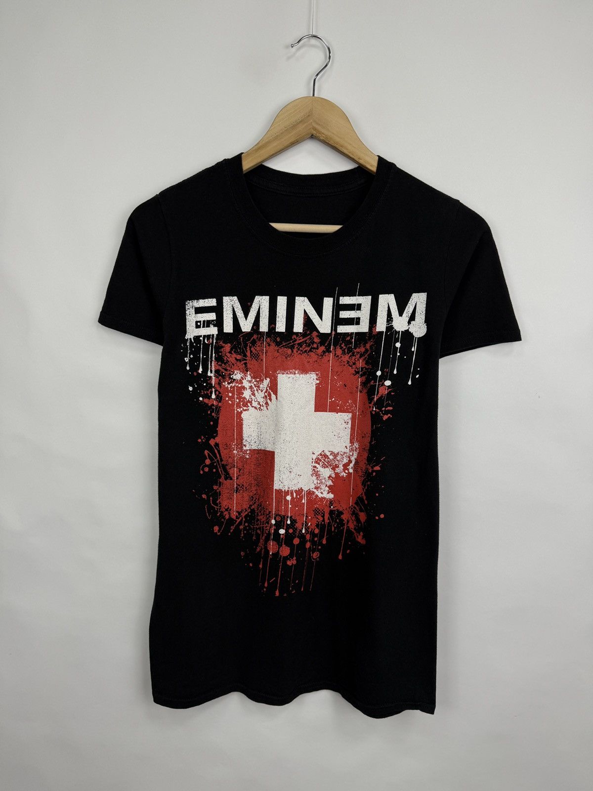 Eminem × Rap Tees × Vintage 🇺🇸 🎤 Vintage Eminem Slim Shady 2018 T-Shirt Rare Retro Hype Size US S / EU 44-46 / 1 - 3 Thumbnail
