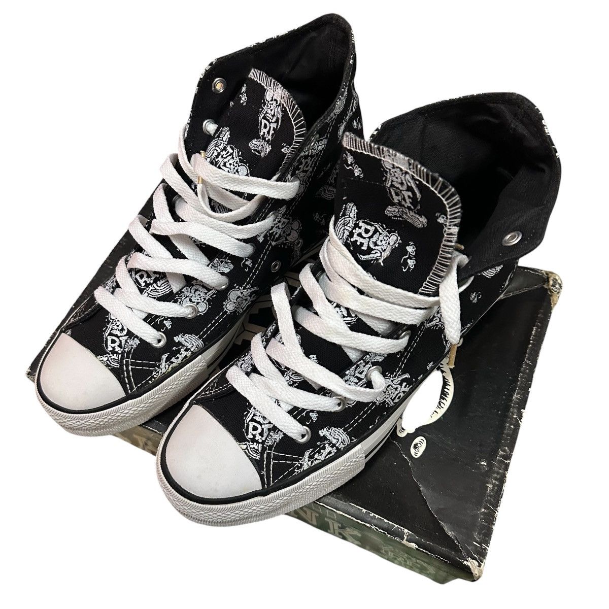 Japanese Brand × Vintage RAT FINK Shoes US Men 7.5 (Set Box) Size US 7.5 / EU 40-41 - 4 Thumbnail