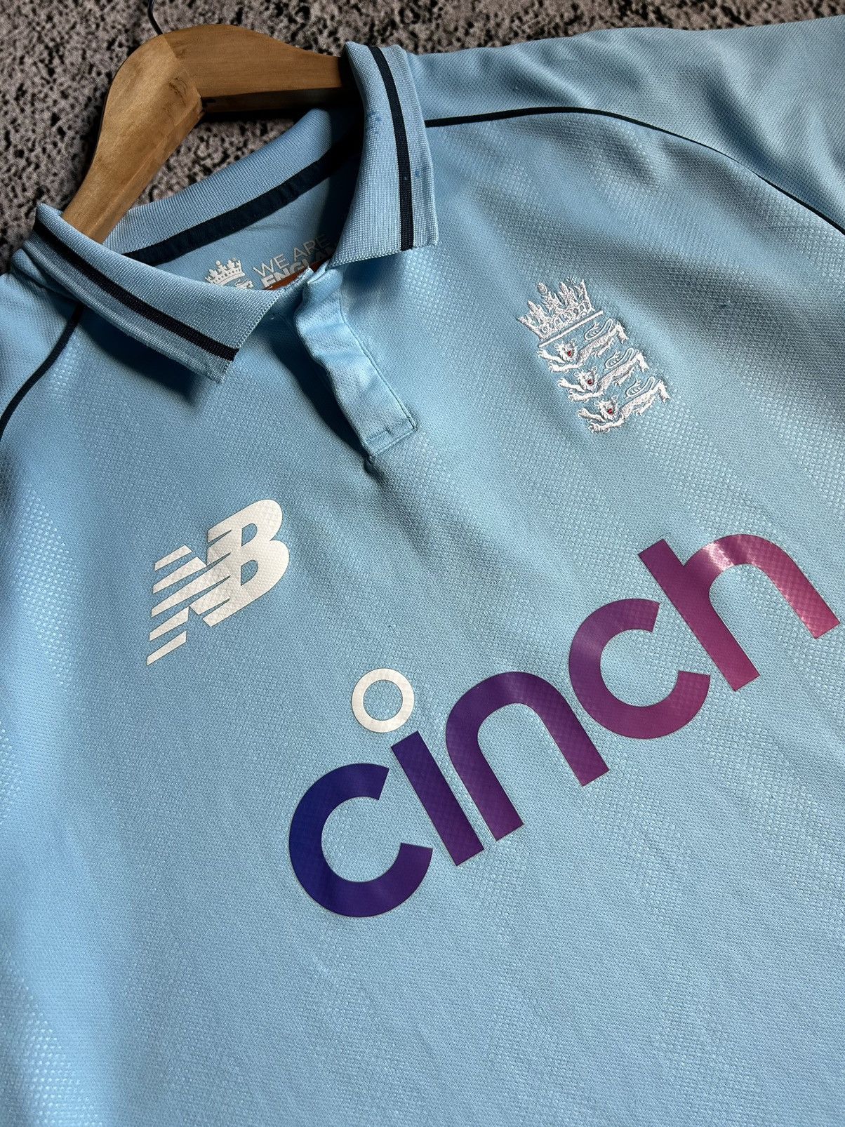 New Balance England new balance cricket shirt 2018/19 jersey Size US M / EU 48-50 / 2 - 5 Thumbnail
