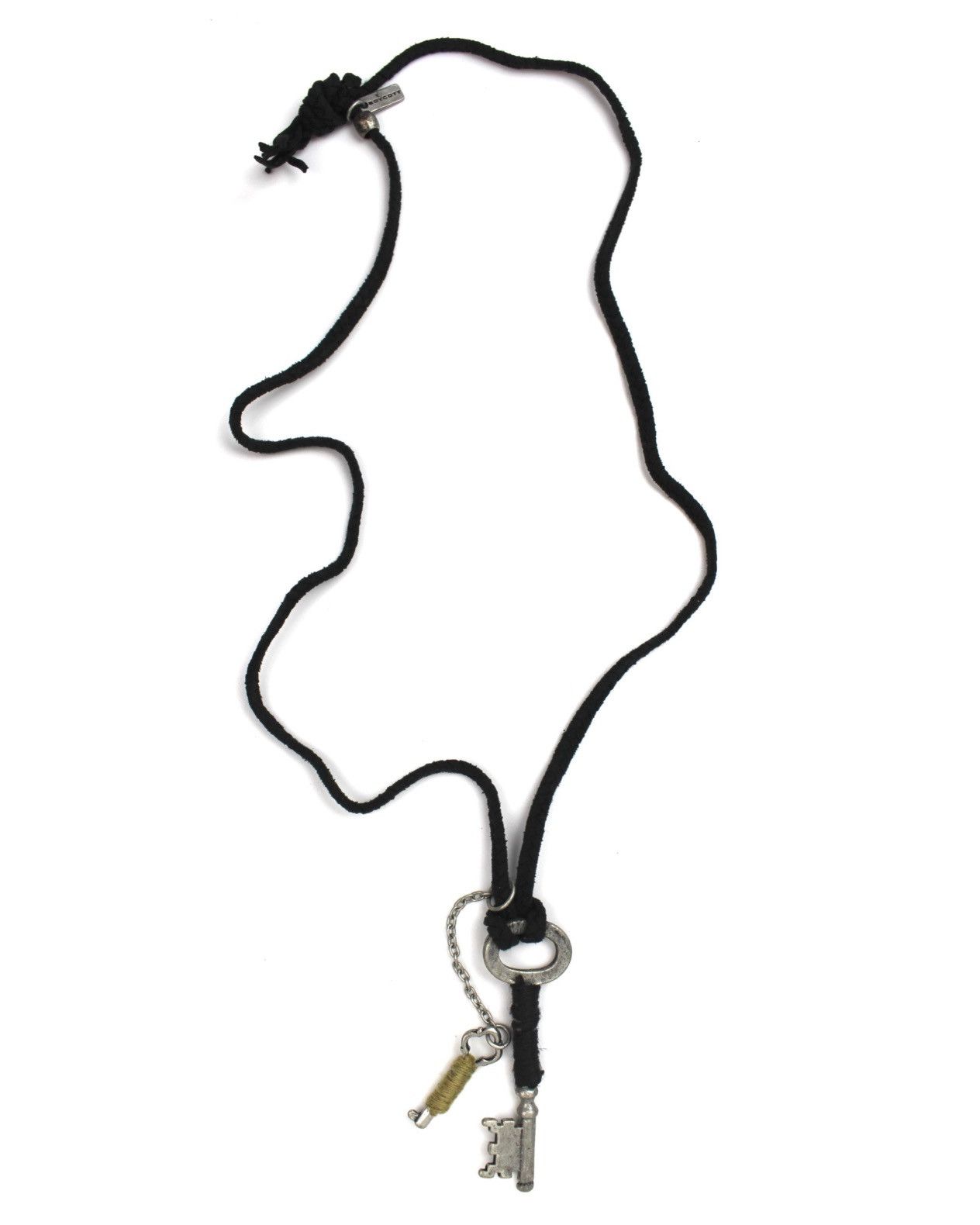 Boycott 2000S BOYCOTT JAPAN KEY & CHARMS CORD NECKLACE Size ONE SIZE - 2 Thumbnail