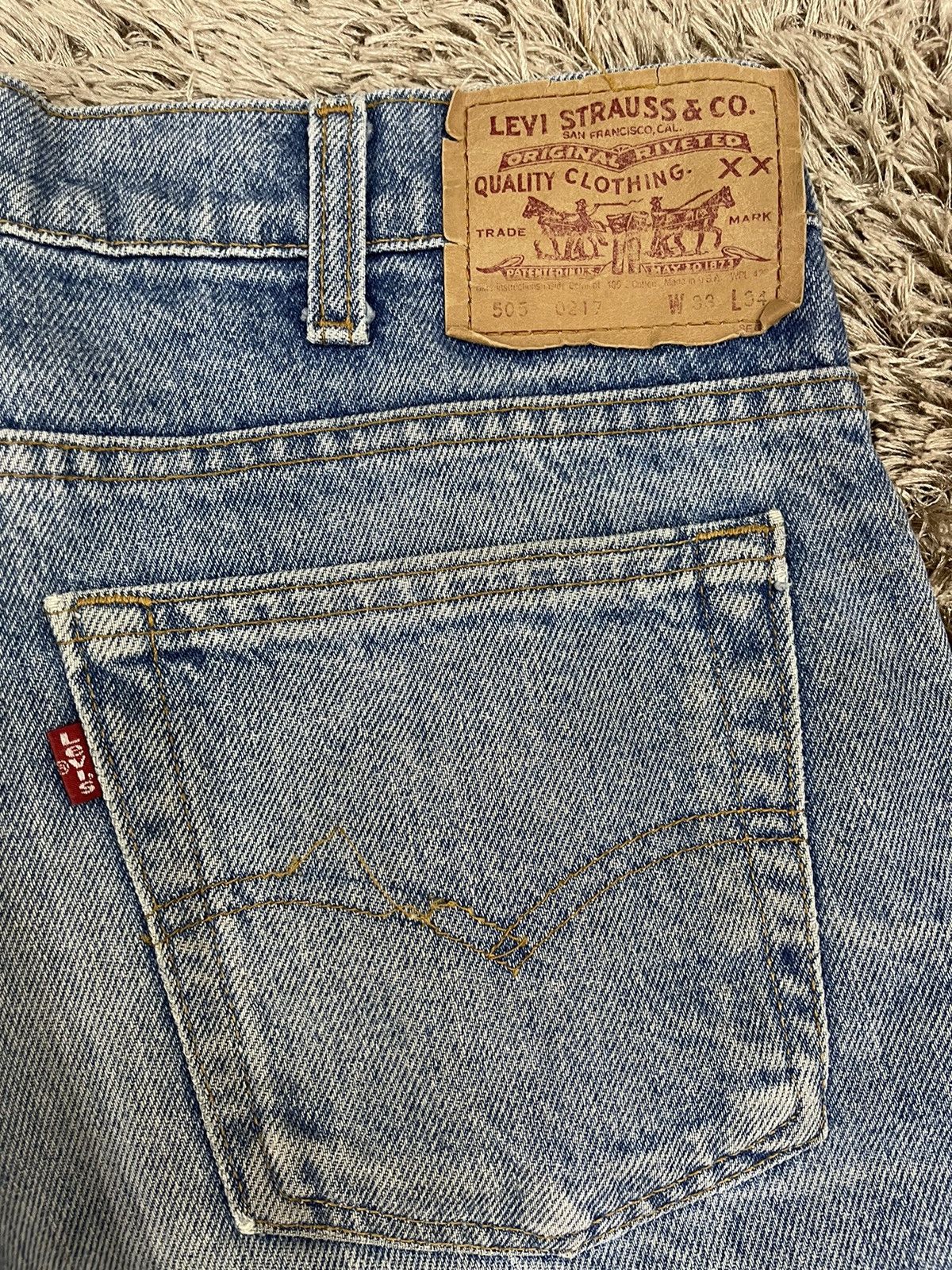Levi's × Levi's Vintage Clothing × Vintage Vintage 90s Levis 505 0217 Size US 31 - 11 Thumbnail