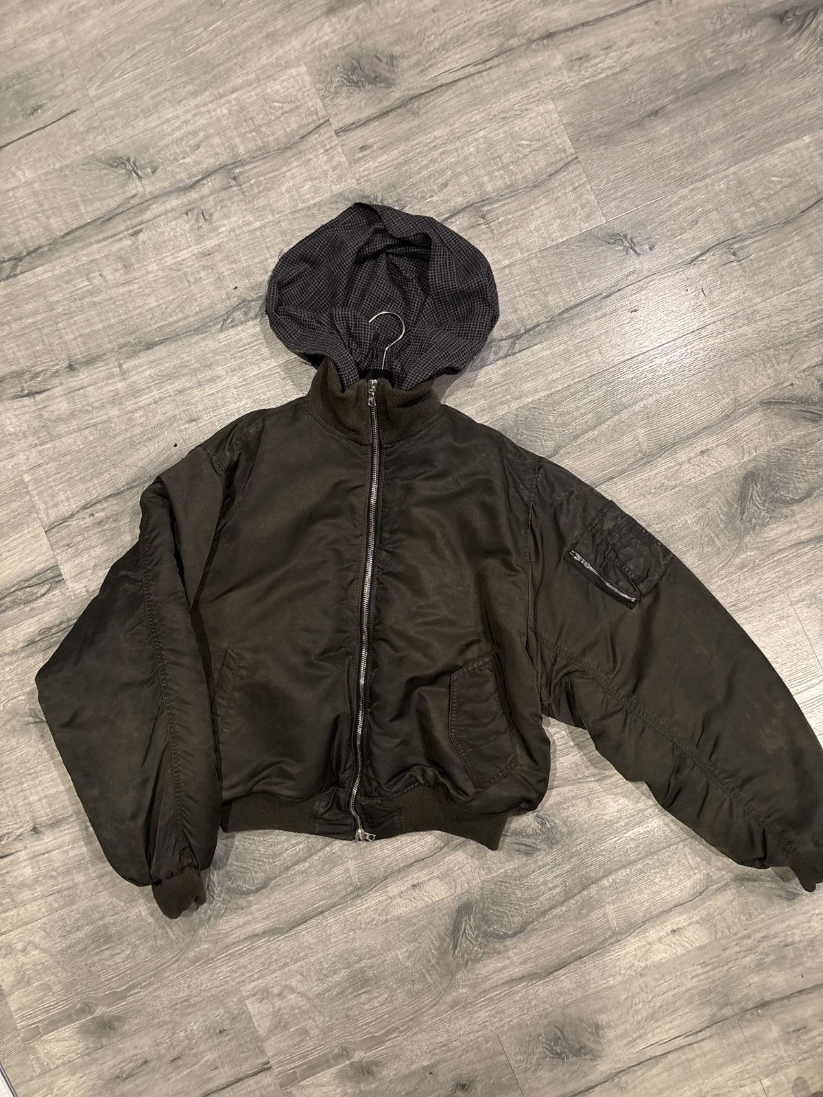 K-Two Studios KTWO ink dyed hooded bomber V2 Size US S / EU 44-46 / 1 - 1 Thumbnail