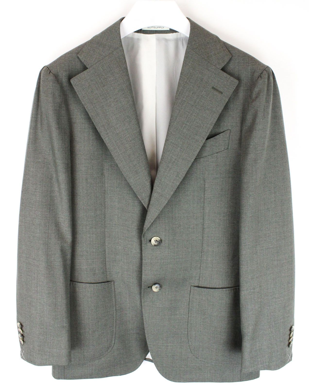 Suitsupply SUITSUPPLY Havana Patch Wide Lapel Ferrara Suit Men's UK 38 Size 38R - 2 Thumbnail