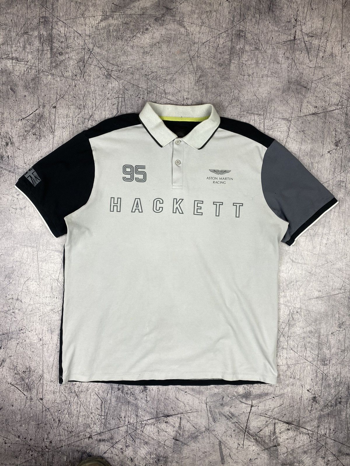 Formula 1 Hackett Aston Martin England Racing Polos t-shirt Size US XL / EU 56 / 4 - 2 Thumbnail