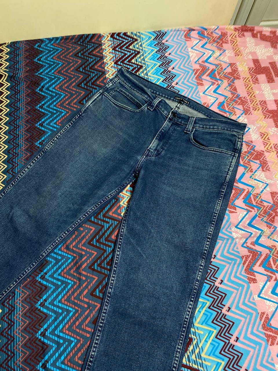 Levi's × Vintage Vintage Levis Line 8 Straight/Slim Fit Denim Jeans Size US 31 - 8 Thumbnail