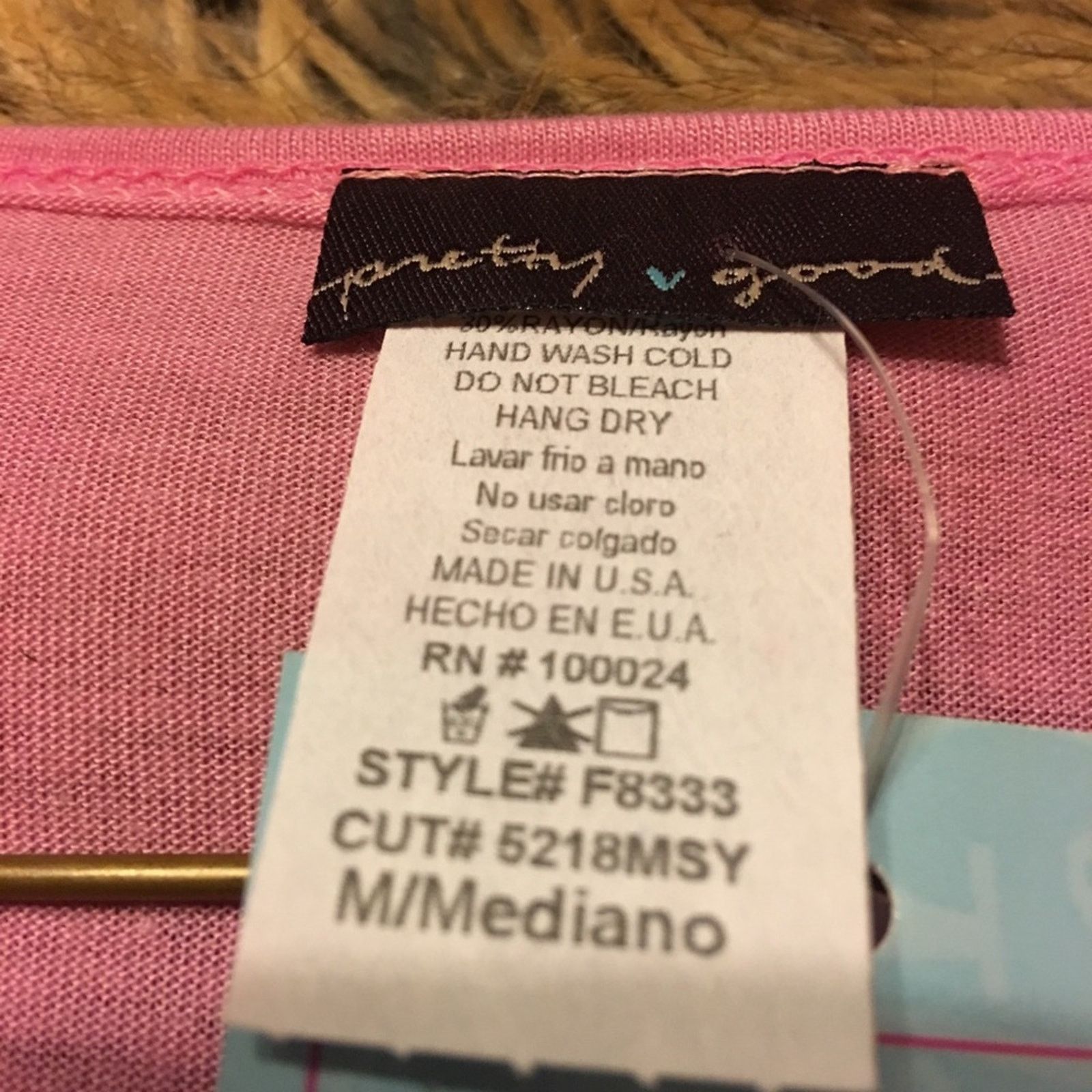 Other Pretty Good Brand bubble gum pink top NWT M Size M / US 6-8 / IT 42-44 - 8 Thumbnail