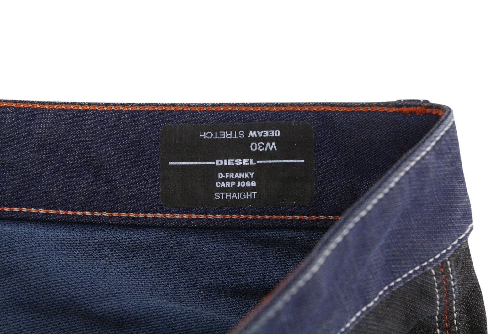 Diesel D-FRANKY CARP JOGG 0EEAW W30 Straight Stretch Jeans 40926 Size US 30 / EU 46 - 9 Thumbnail