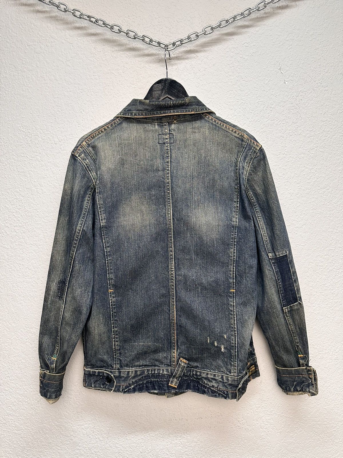 G-Star G-Star raw distressed denim jacket vintage workwear style Size US L / EU 52-54 / 3 - 13 Thumbnail