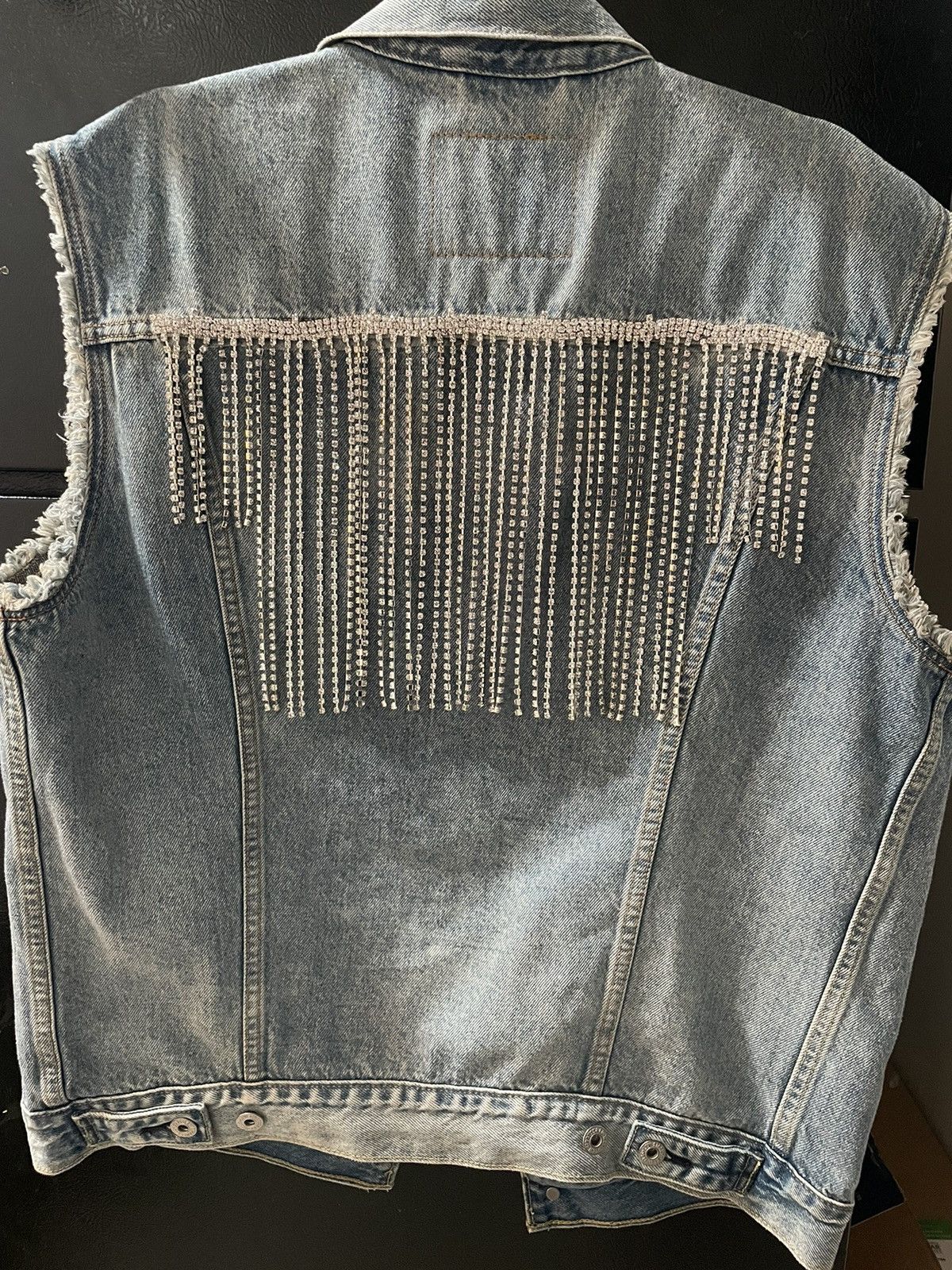 Levi's × Levi's Vintage Clothing Levi’s Denim Sleeveless Jean Jacket Size US XL / EU 56 / 4 - 2 Thumbnail
