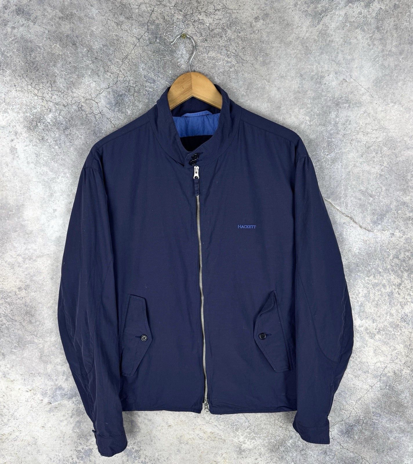 Hackett Hackett London Navy Men’s Jacket Size US M / EU 48-50 / 2 - 1 Thumbnail