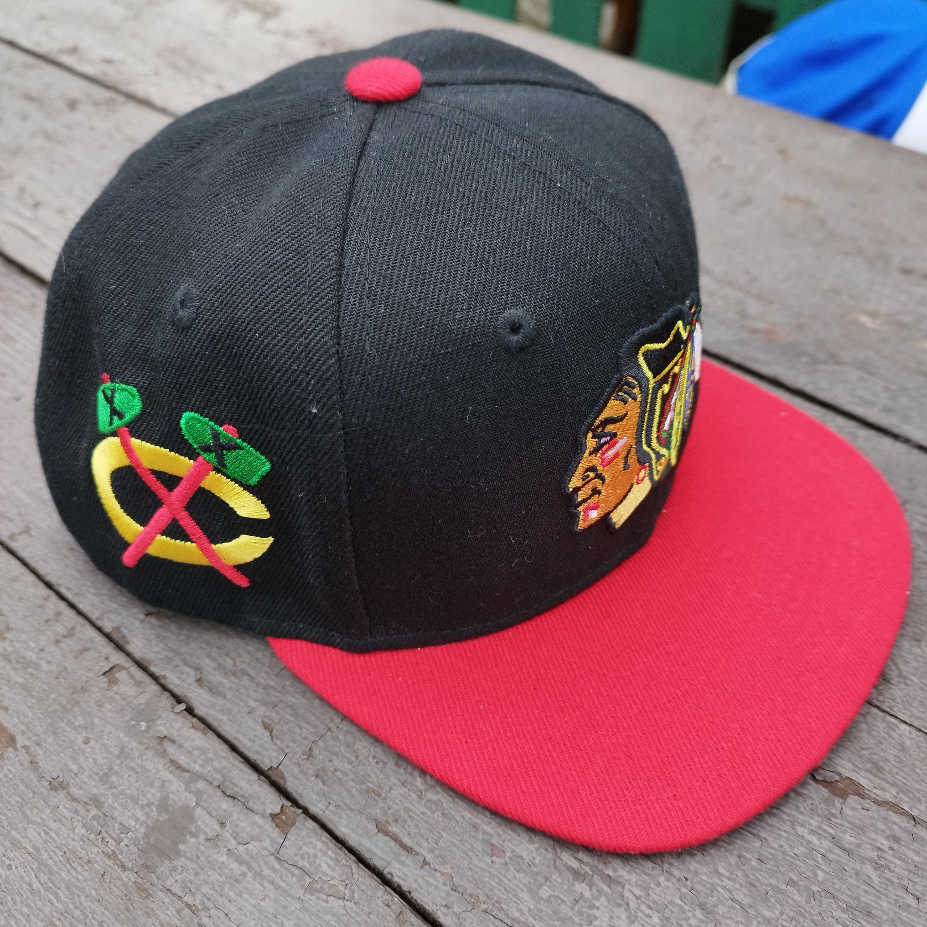 Mitchell & Ness Chicago Blackhawks Mitchell & Ness Youth Snapback Hat NHL Size ONE SIZE - 2 Thumbnail
