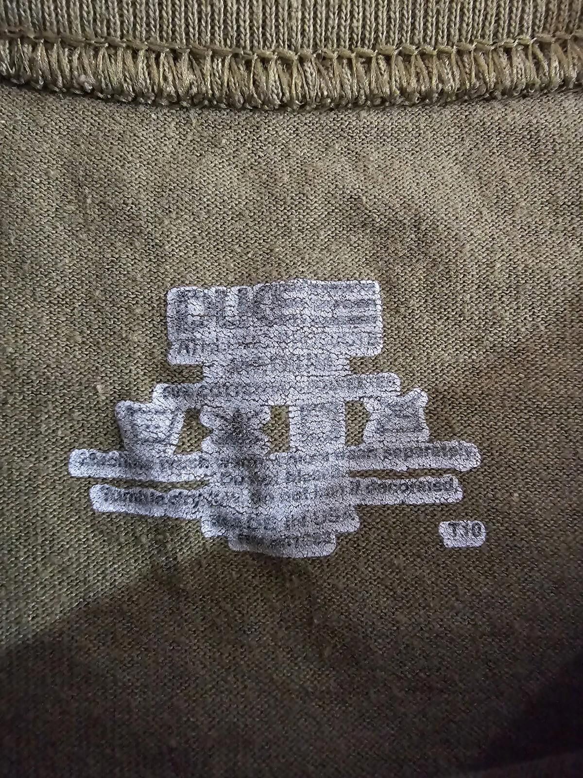 Duvetica Vtg T Shirt Mens M Green Olive Drab Single Stitch Duke USA Size US M / EU 48-50 / 2 - 3 Thumbnail