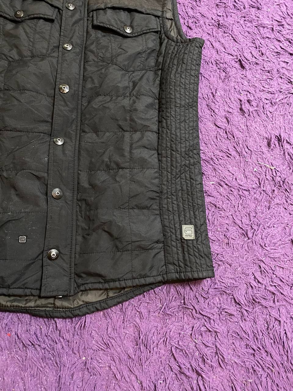 G-Star Y2K Streetwear Black Vest G-Star Raw Vintage Size US M / EU 48-50 / 2 - 11 Thumbnail