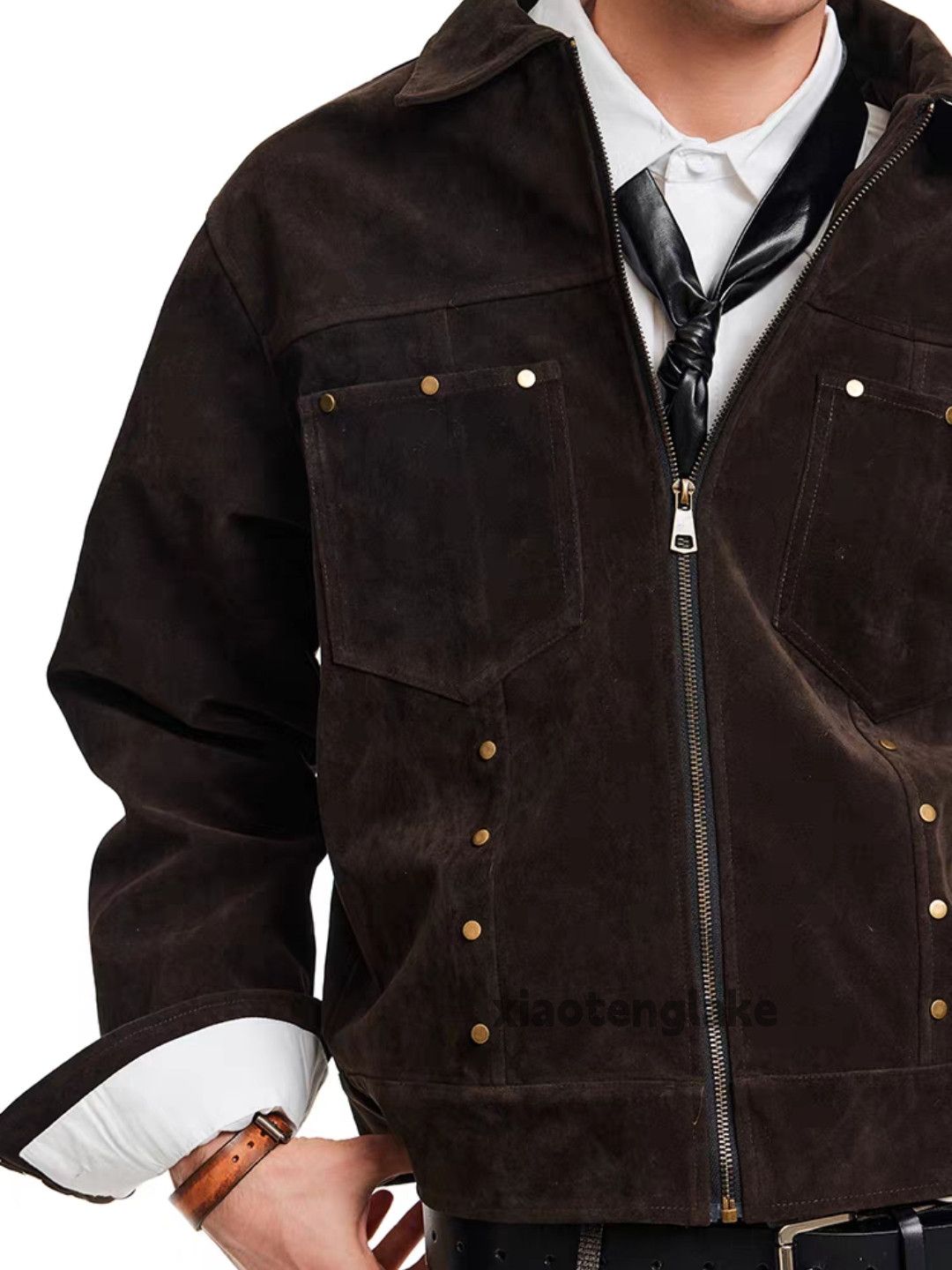 Vintage Zipper punk grunge loose hiphop y2k festival jacket Size US M / EU 48-50 / 2 - 3 Thumbnail