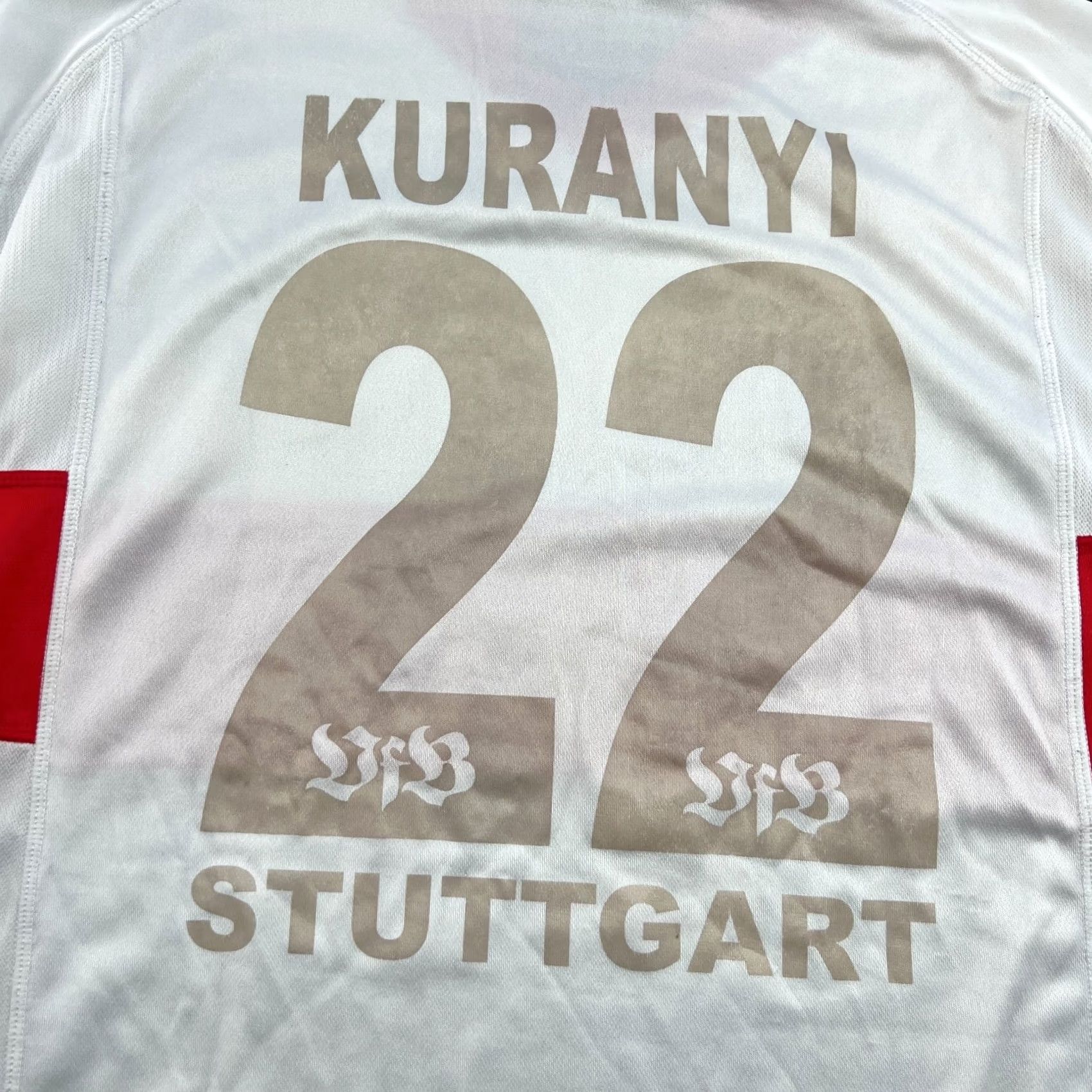 Puma PUMA STUTTGART 2003 2004 Home Football Jersey Shirt Mens Small White Soccer Shirt Mens Small Puma Jersey Size US S / EU 44-46 / 1 - 7 Thumbnail