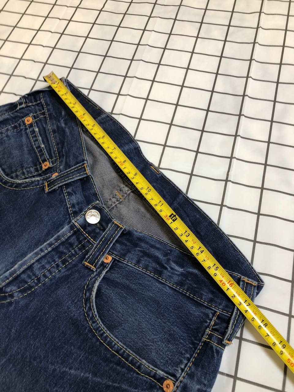 Levi's Levis 901 Relaxed Straight Leg Fit Cotton Denim Jean Size US 34 / EU 50 - 9 Thumbnail
