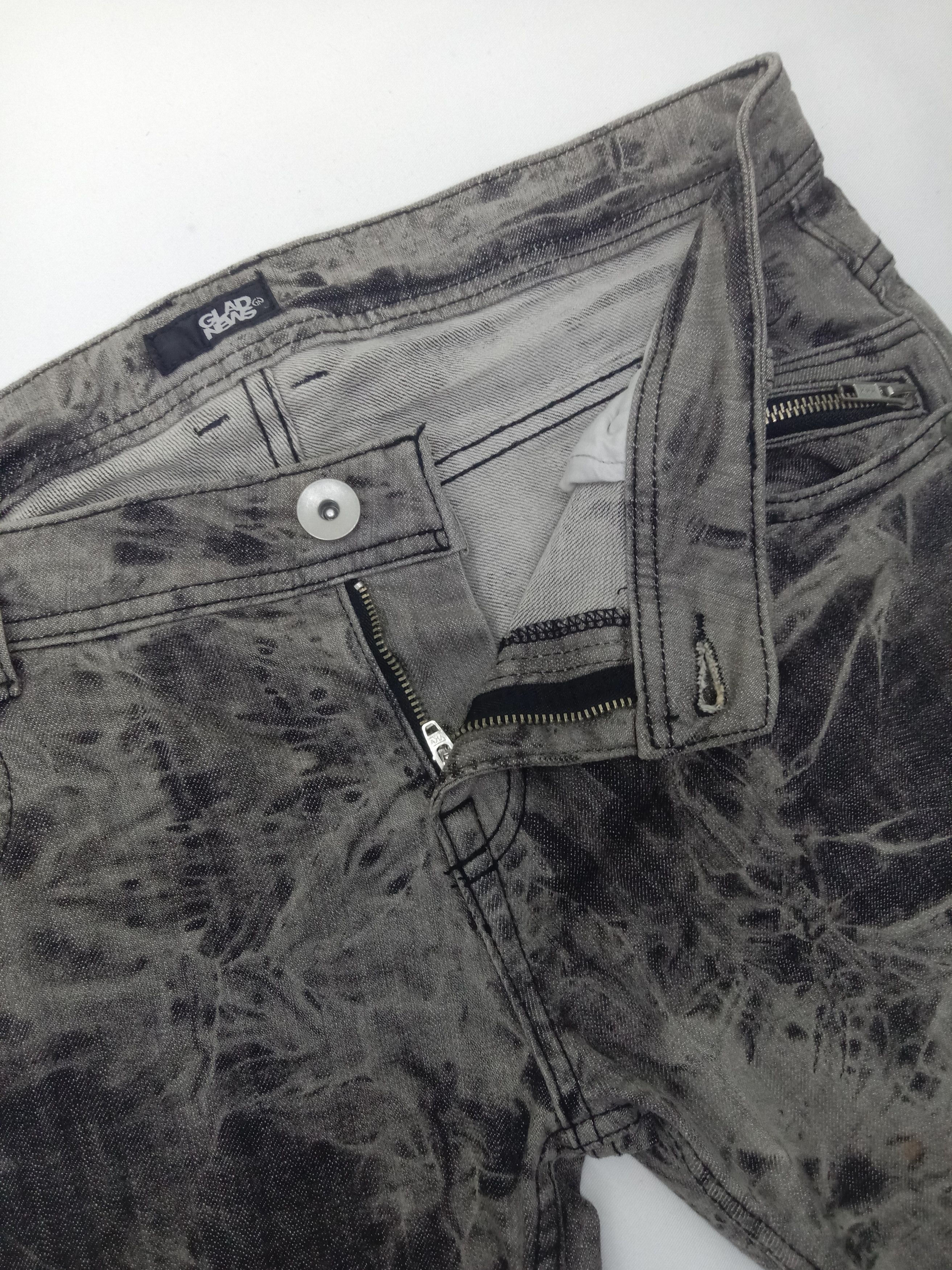 Japanese Brand Japanese Punk Seditionaries Leg Zipper Bleach Jeans Size US 32 / EU 48 - 11 Thumbnail