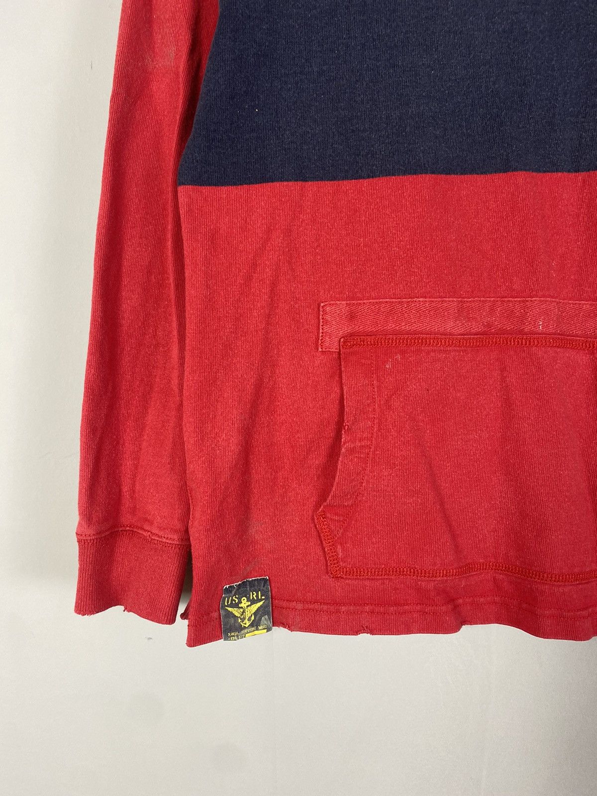 Ralph Lauren Vintage 90s polo Ralph Lauren rugby long sleeve big logo Size US L / EU 52-54 / 3 - 4 Thumbnail