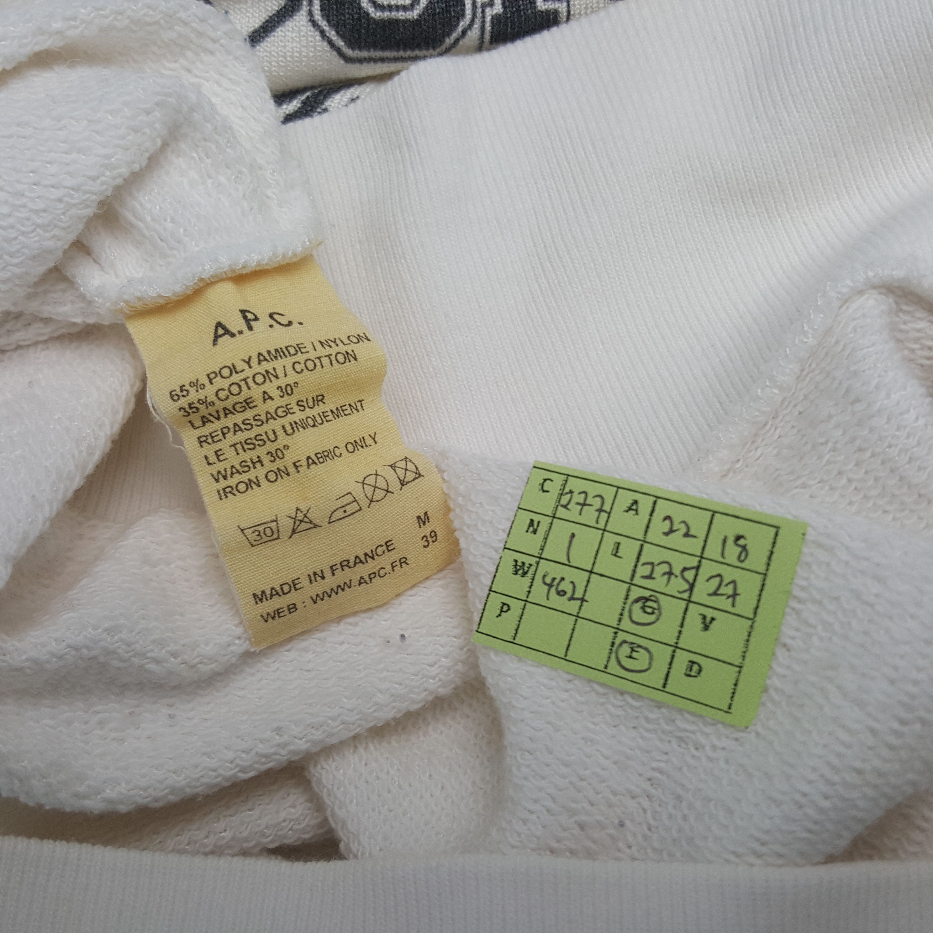 A.P.C. × Vintage Vintage A.P.C University Of Nowhere Japanese Parody Hoodies Size US M / EU 48-50 / 2 - 8 Thumbnail