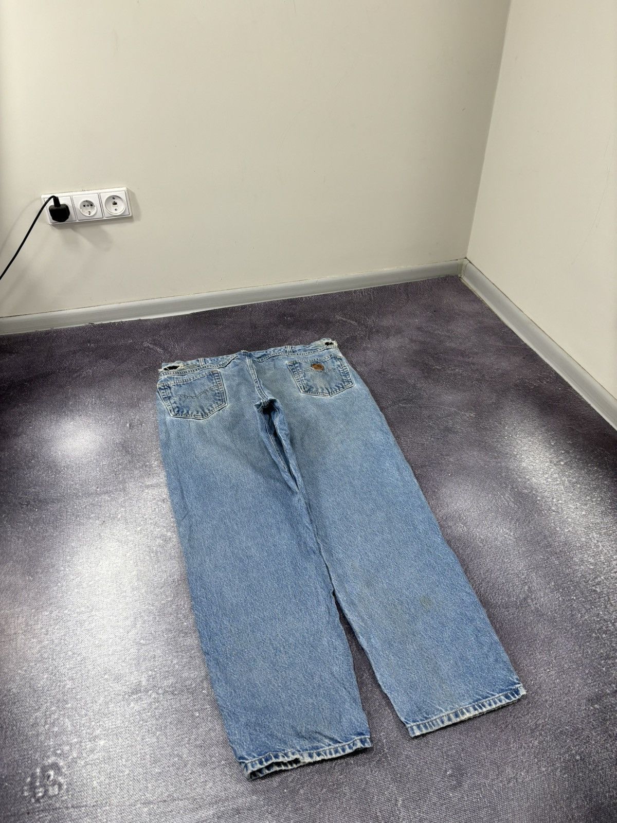 Carhartt Vintage Carhartt Relaxed Fit Heavy Blue Denim Baggy Jeans Size US 42 / EU 58 - 3 Thumbnail