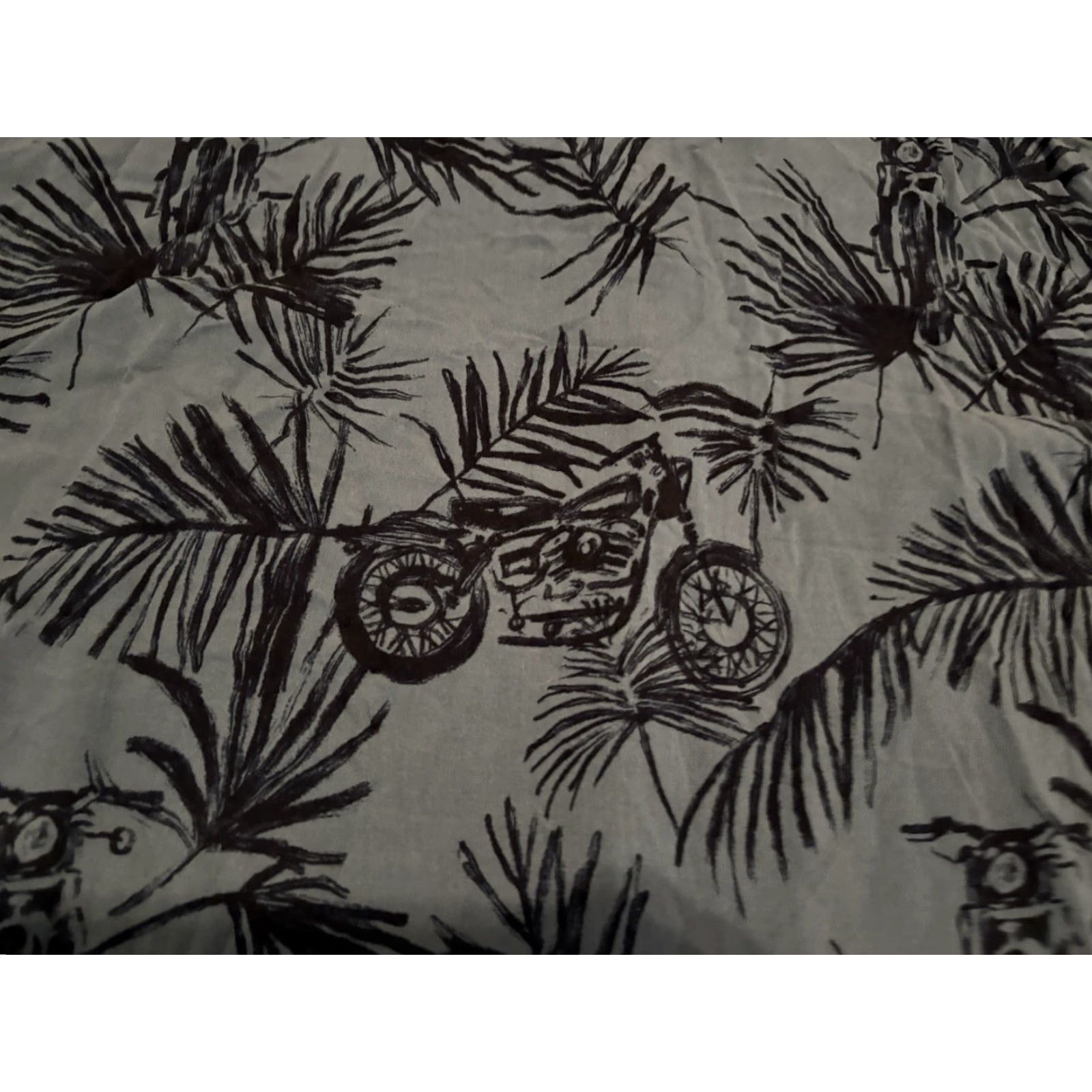 Harley Davidson Harley-Davidson Button-Up Shirt Blue Rayon Mens 3XL Hawaiian Short Sleeve Shirt Hawaiian Button-Up Shirt Mens 3XL Harley-Davidson Blue Size US XXL / EU 58 / 5 - 5 Thumbnail