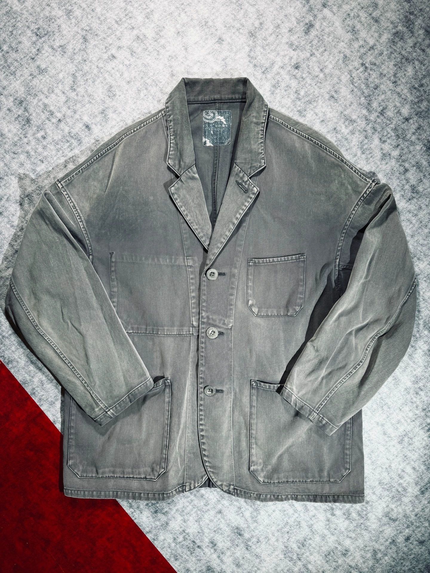 Visvim VISVIM “SS24 I.C.T HAMMONS CHORE JKT DMGD” | Grailed