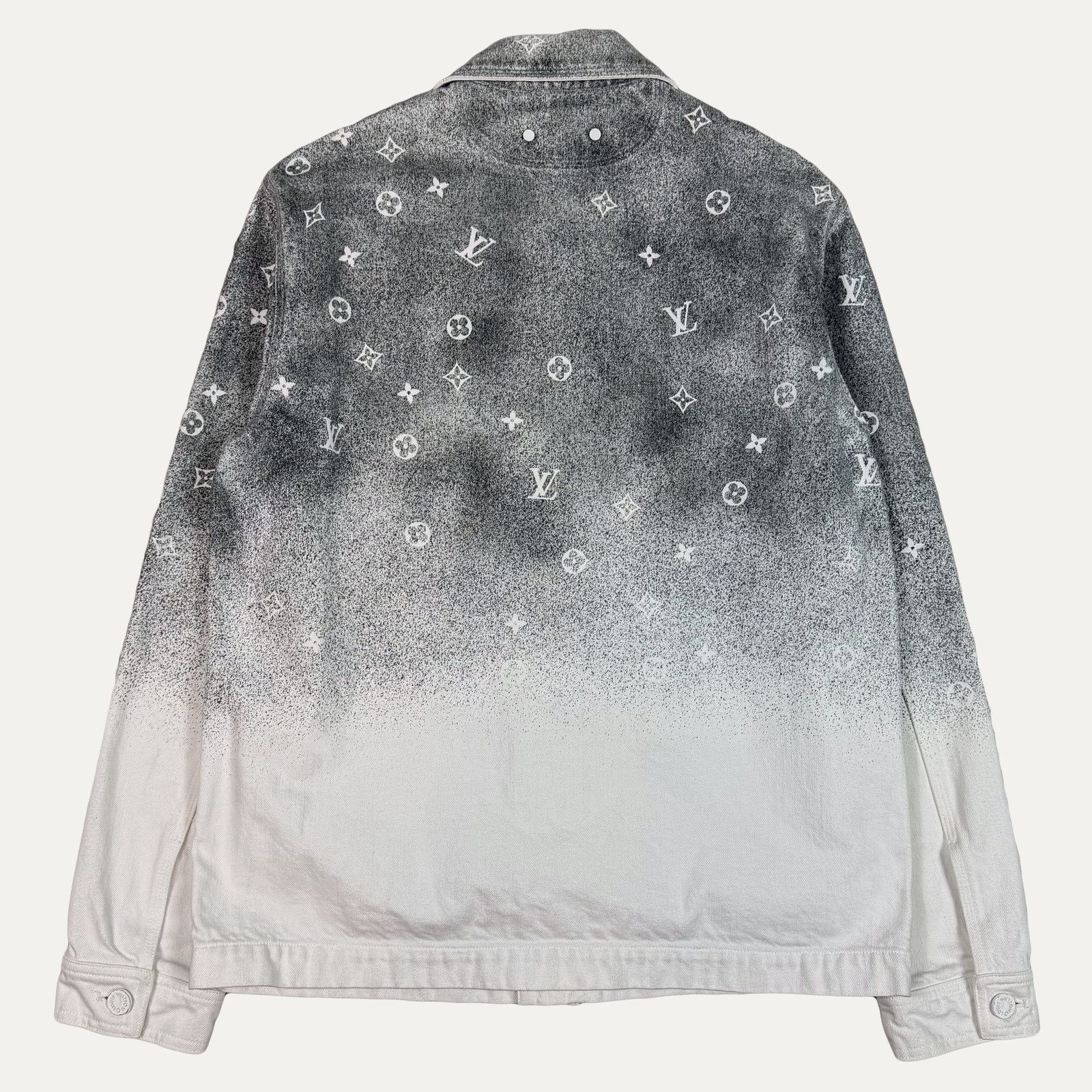 Louis Vuitton Louis Vuitton Monogram Denim Jacket Size US L / EU 52-54 / 3 - 2 Thumbnail