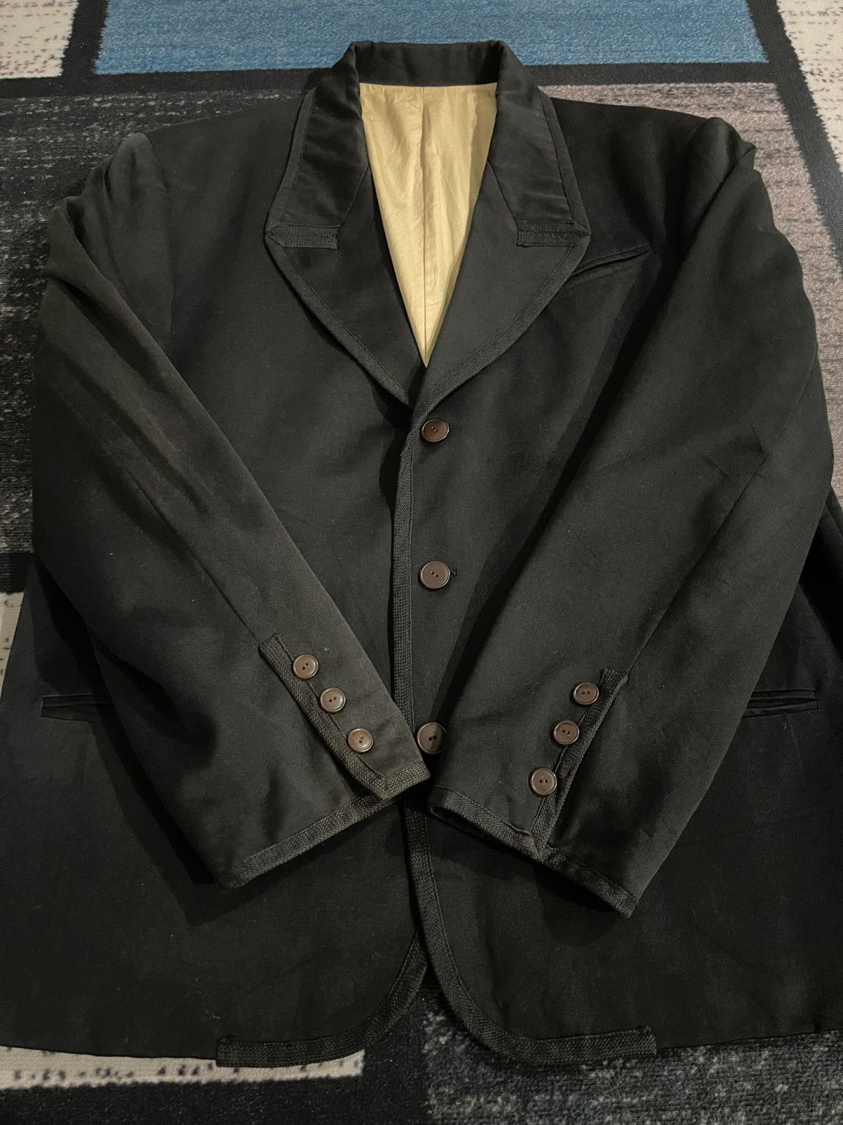 Jean Paul Gaultier Vintage Jean Paul Gaultier Homme Coat Jacket Size 50L - 14 Thumbnail
