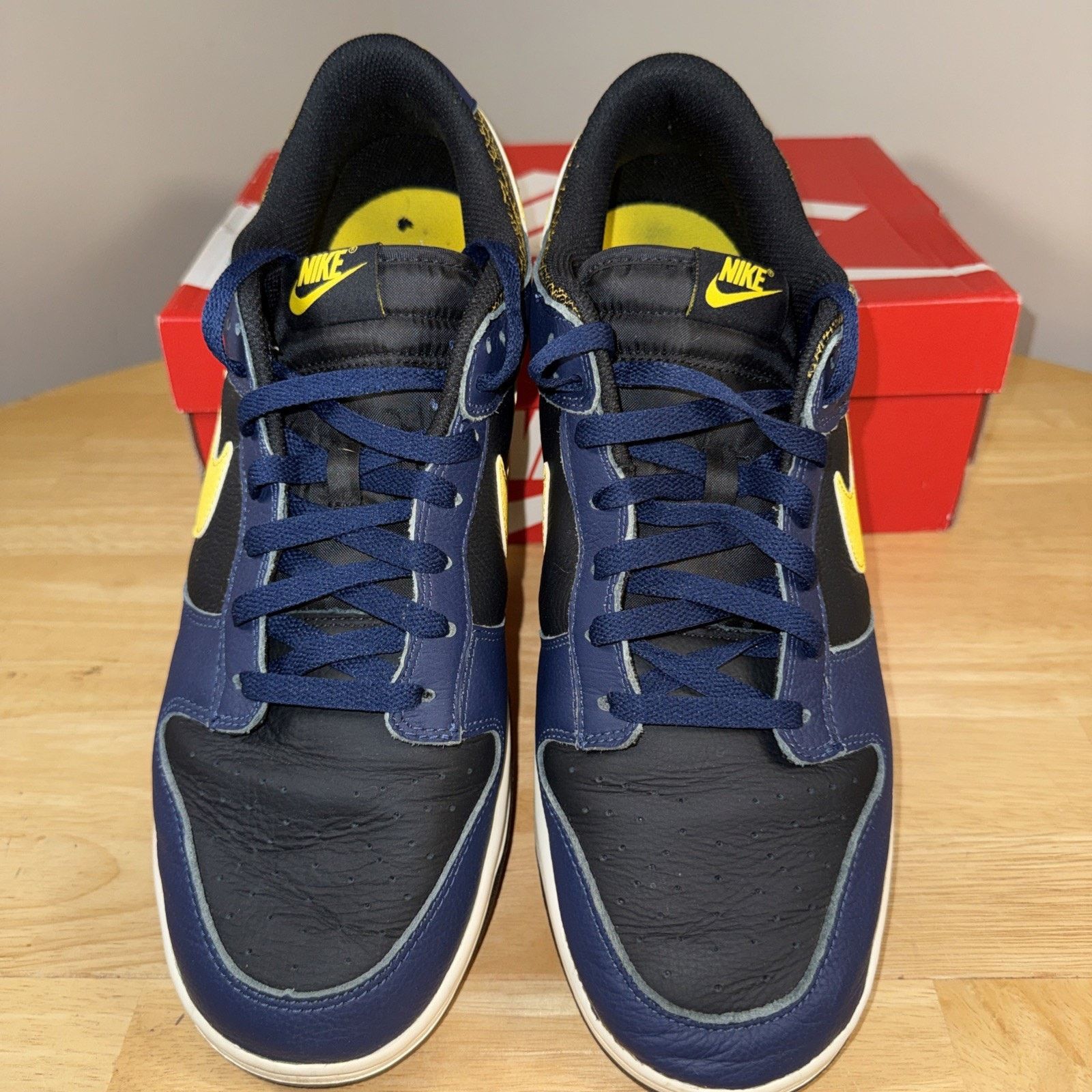 Nike Size 14 - Nike Dunk Low Vintage Michigan - OG Box Size US 14 / EU 47 - 4 Thumbnail