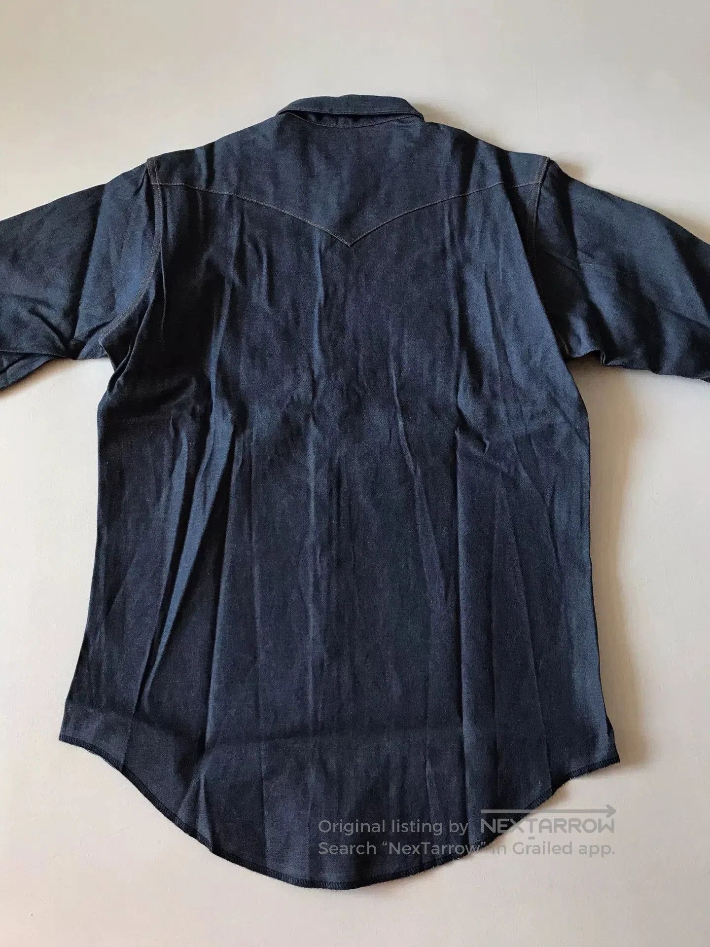 Wrangler Wrangler 70127MW Western Denim Shirt. Size US M / EU 48-50 / 2 - 4 Thumbnail