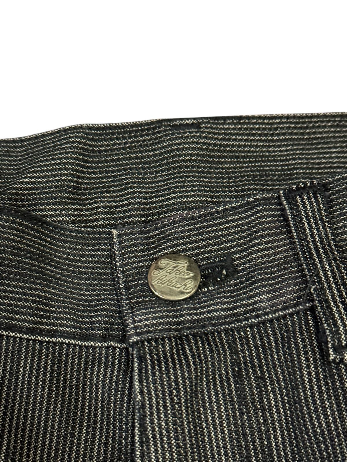 Takeo Kikuchi Very Rare Vintage Takeo Kikuchi Stripe Jean Size US 32 / EU 48 - 6 Thumbnail
