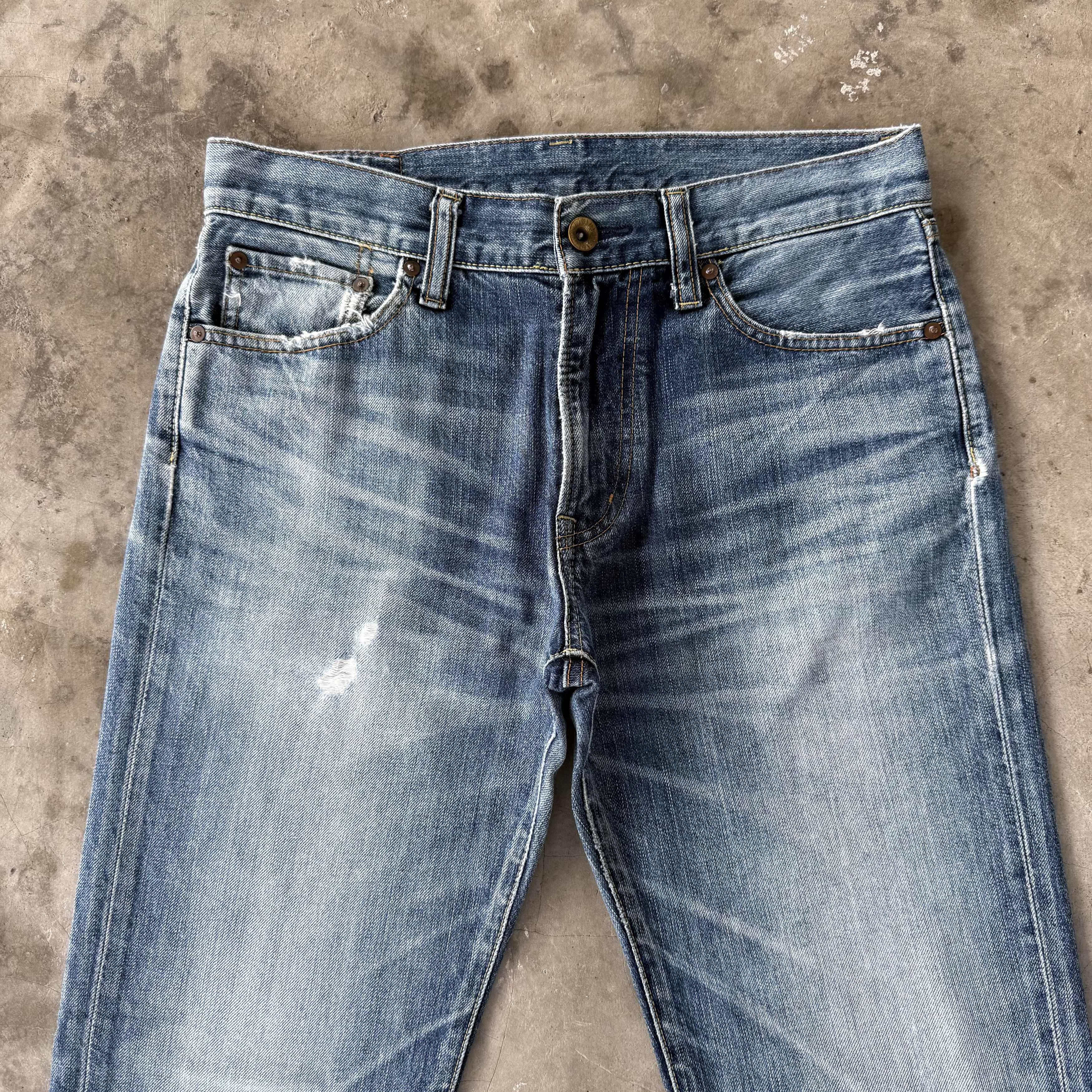 Japanese Brand W32x30 Vintage Japanese S002 Stone Wash Denim Jean Pants Size US 32 / EU 48 - 3 Thumbnail